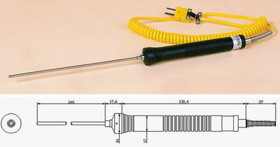 K型溫度傳感器/表面/液體熱電偶/探頭