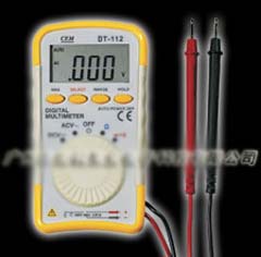 迷你型數字萬用表DT-112